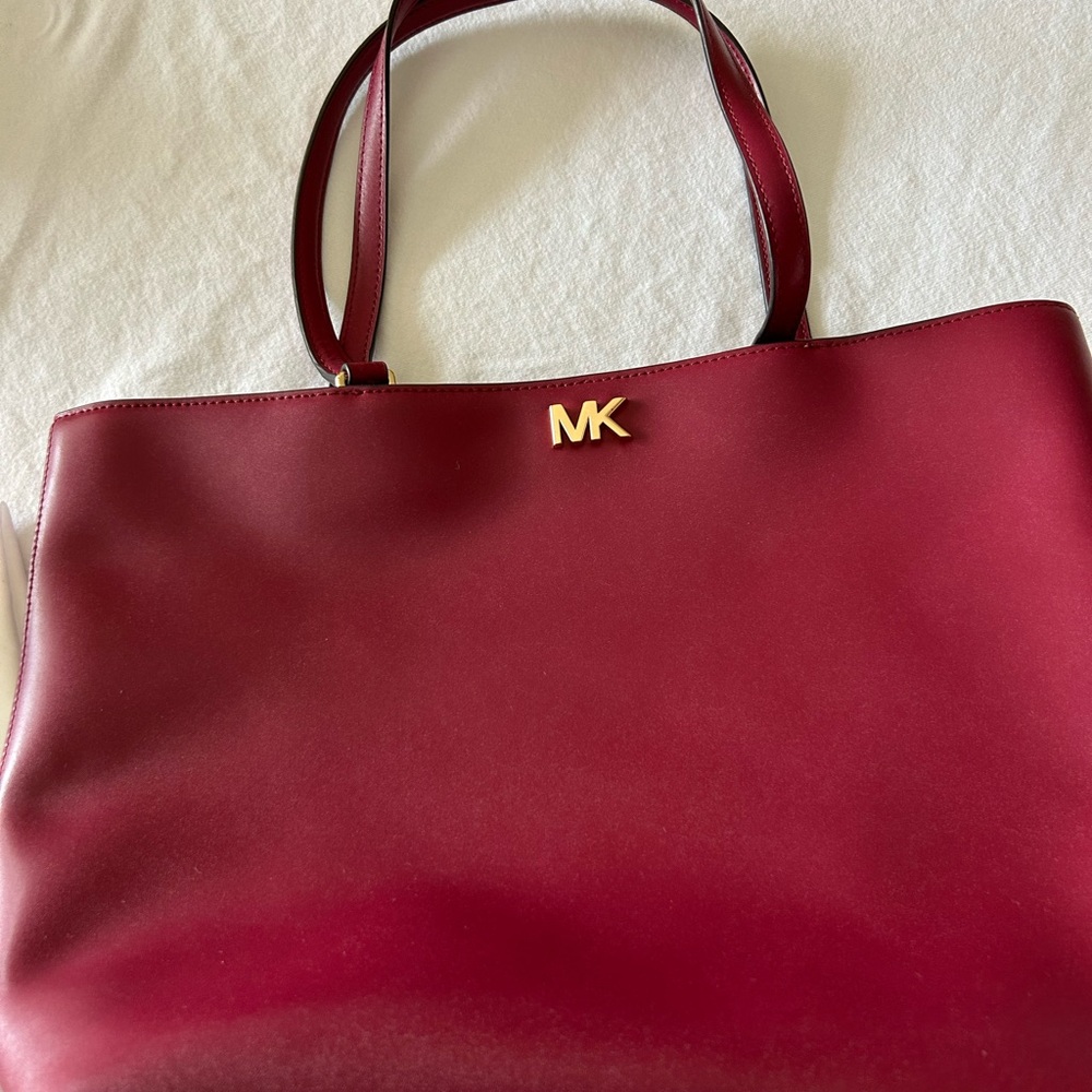 Michael Kors Red Tote Bag